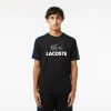 Vetements De Sport | LACOSTE T-Shirt Tennis Ultra-Dry Color-Block Imprime