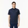 Vetements De Sport | LACOSTE Polo Imprime Homme Lacoste Golf En Polyester Recycle