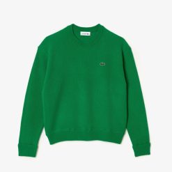 Pullovers | LACOSTE Pull Femme Lacoste Col Rond En Laine