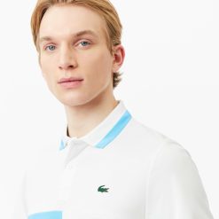 Vetements De Sport | LACOSTE Polo Tennis Ultra-Dry Avec Rayures Color-Block