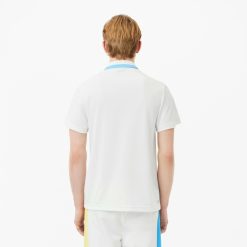 Vetements De Sport | LACOSTE Polo Tennis Ultra-Dry Avec Rayures Color-Block