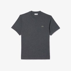 T-Shirts | LACOSTE T-Shirt Classic Fit En Jersey De Coton