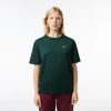 T-Shirts | LACOSTE T-Shirt A Col Rond En Coton Premium