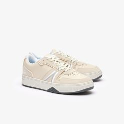 Sneakers | LACOSTE Sneakers L001 Homme En Cuir Et Cuir Velours