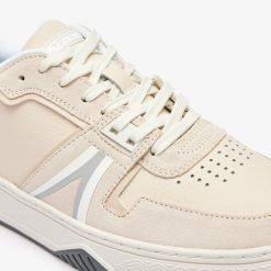 Sneakers | LACOSTE Sneakers L001 Homme En Cuir Et Cuir Velours