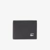 Portefeuilles & Petite Maroquinerie | LACOSTE Portefeuille Pliable Homme Lacoste Avec Porte-Cartes Interieur