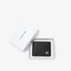 Portefeuilles & Petite Maroquinerie | LACOSTE Portefeuille Pliable Homme Lacoste Avec Porte-Cartes Interieur