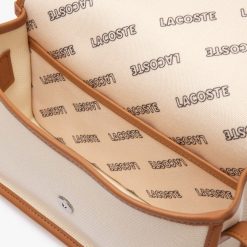 Sacs A Bandouliere | LACOSTE Sacoche A Rabat Heritage Canvas En Coton