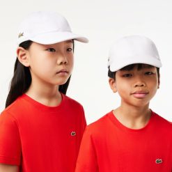 Accessoires | LACOSTE Casquette Enfant En Gabardine Unie