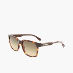 Lunettes De Soleil | LACOSTE Lunettes De Soleil Homme Rectangulaires Active Line