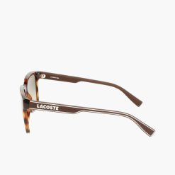 Lunettes De Soleil | LACOSTE Lunettes De Soleil Homme Rectangulaires Active Line