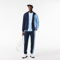 Vetements De Sport | LACOSTE Veste Zippee Tennis En Fibres Recyclees