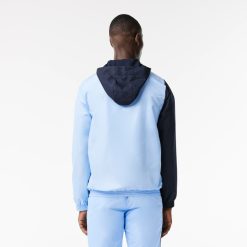 Vetements De Sport | LACOSTE Veste Zippee Tennis En Fibres Recyclees