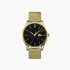 Montres | LACOSTE Montre Vienna Homme Avec Bracelet En Acier Inoxydable Plaque Or