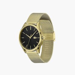 Montres | LACOSTE Montre Vienna Homme Avec Bracelet En Acier Inoxydable Plaque Or