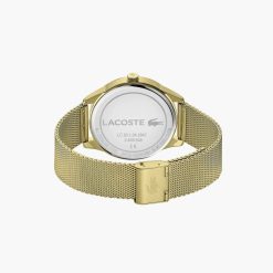 Montres | LACOSTE Montre Vienna Homme Avec Bracelet En Acier Inoxydable Plaque Or