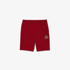 Pantalons & Shorts | LACOSTE Short Jogger Imprime Signature Lacoste