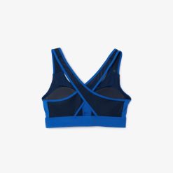 Brassieres & Leggings | LACOSTE Brassiere Sport Color-Block Stretch Maintien Moyen