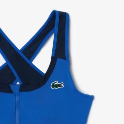 Brassieres & Leggings | LACOSTE Brassiere Sport Color-Block Stretch Maintien Moyen