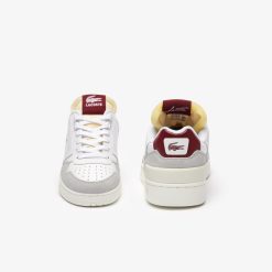 Sneakers | LACOSTE Sneakers T-Clip Femme Avec Details En Cuir