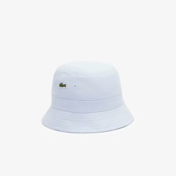 Chapeaux & Casquettes | LACOSTE Bob Unie En Pique De Coton Biologique Uni