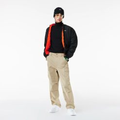 Manteaux & Vestes | LACOSTE Bomber Homme Lacoste Reversible Et Rembourre