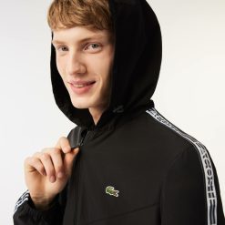 Survetements | LACOSTE Veste Courte De Survetement Homme Lacoste En Polyester Recycle