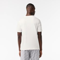 Sous-Vetements & Vetements D'Interieur | LACOSTE T-Shirt D'Interieur Imprime En Jersey De Coton