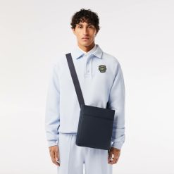 Sacoches & Pochettes | LACOSTE Sacoche Plate Men'S Classic Effet Petit Pique