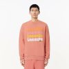 Sweatshirts | LACOSTE Sweatshirt Jogger Effet Delave Imprime Degrade