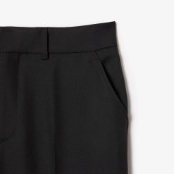 Pantalons & Shorts | LACOSTE Pantalon De Costume Uni En Twill Premium