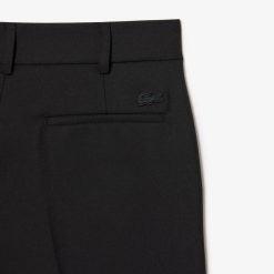 Pantalons & Shorts | LACOSTE Pantalon De Costume Uni En Twill Premium