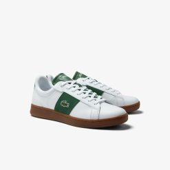 Sneakers | LACOSTE Sneakers Carnaby Pro Homme Lacoste En Cuir, Detail Colore