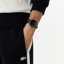 Montres | LACOSTE Montre 2 Aiguilles Crocorigin En Cuir