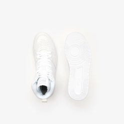 Sneakers | LACOSTE Sneakers L001 Mid Homme Avec Logo En Relief