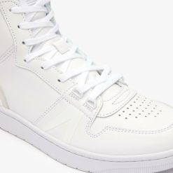 Sneakers | LACOSTE Sneakers L001 Mid Homme Avec Logo En Relief