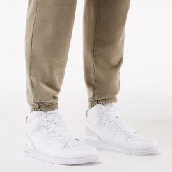 Sneakers | LACOSTE Sneakers L001 Mid Homme Avec Logo En Relief