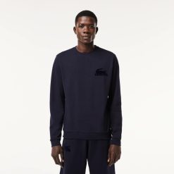 Sous-Vetements & Vetements D'Interieur | LACOSTE Sweatshirt D'Interieur En Molleton De Coton Uni