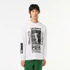 T-Shirts | LACOSTE T-Shirt Loose Fit Avec Imprime Rene Lacoste