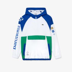 Vetements De Sport | LACOSTE Coupe-Vent Unie Lacoste Sport Jo Heritage Barcelona