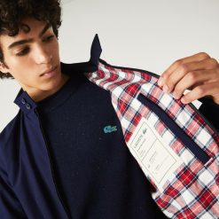 Manteaux & Vestes | LACOSTE Veste Legere Homme Lacoste En Twill Deperlant