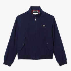 Manteaux & Vestes | LACOSTE Veste Legere Homme Lacoste En Twill Deperlant