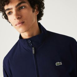 Manteaux & Vestes | LACOSTE Veste Legere Homme Lacoste En Twill Deperlant