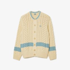 Pullovers | LACOSTE Cardigan Lacoste X Le Fleur A Rayures