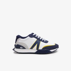 Sneakers | LACOSTE Sneakers L-Spin Deluxe Homme En Cuir Et Velours