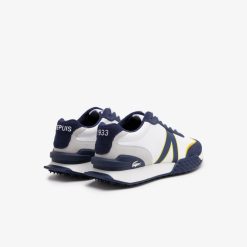 Sneakers | LACOSTE Sneakers L-Spin Deluxe Homme En Cuir Et Velours