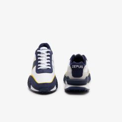 Sneakers | LACOSTE Sneakers L-Spin Deluxe Homme En Cuir Et Velours