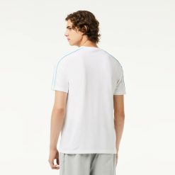 T-Shirts | LACOSTE T-Shirt Imprime Regular Fit En Pique Technique