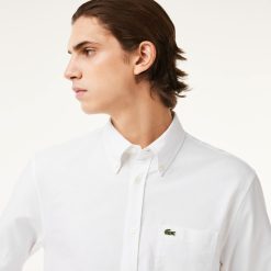 Chemises | LACOSTE Chemise Regular Fit Oxford En Coton