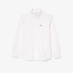 Chemises | LACOSTE Chemise Regular Fit Oxford En Coton